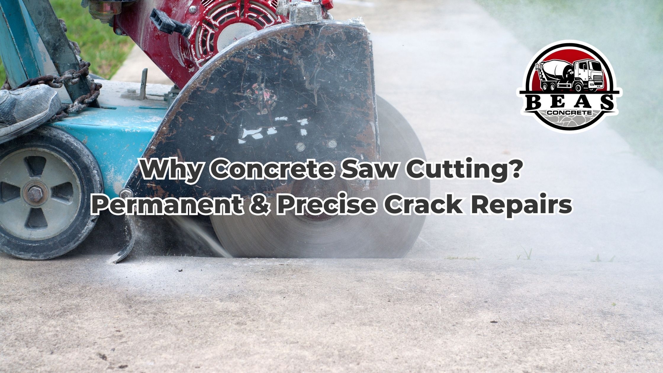 Why Concrete Saw Cutting: Permanent & Precise Crack Repairs